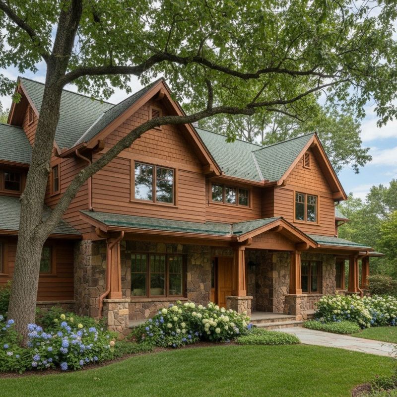 Wooden Gutter Replacement detail